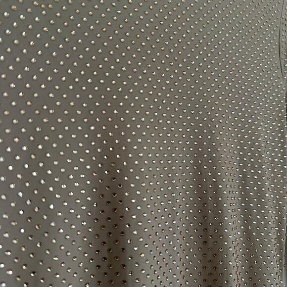 Good American Taupe Rhinestone Dress - Picture 9 of 11